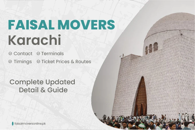 Faisal Movers Karachi contact numbers | Timing & Fares 2024