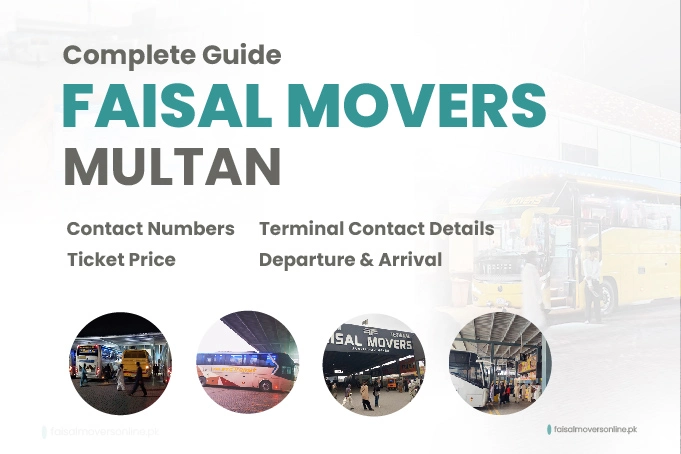 Faisal Movers Multan Contact Number, terminals, Timing and ticket Prices