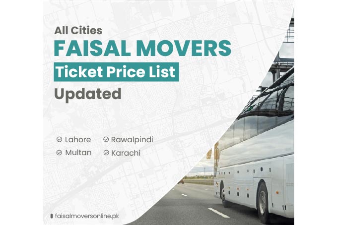 Faisal Movers Ticket Price