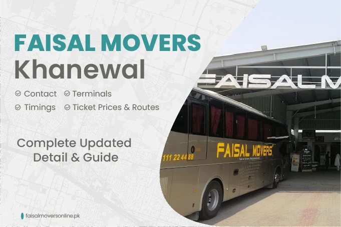 Faisal Mover Khanewal Contact Number Timing and Tickets Prices