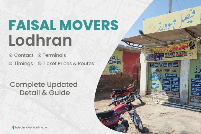 Faisal Movers Lodhran Contact Number, Terminal, Timings & Fares