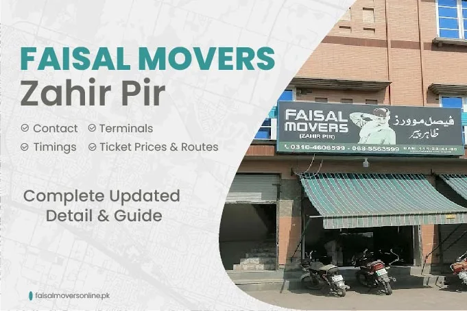 Faisal Movers Zahir Pir Contact Number, Terminal, Timings & Fares